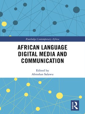 cover image of African Language Digital Media and Communication